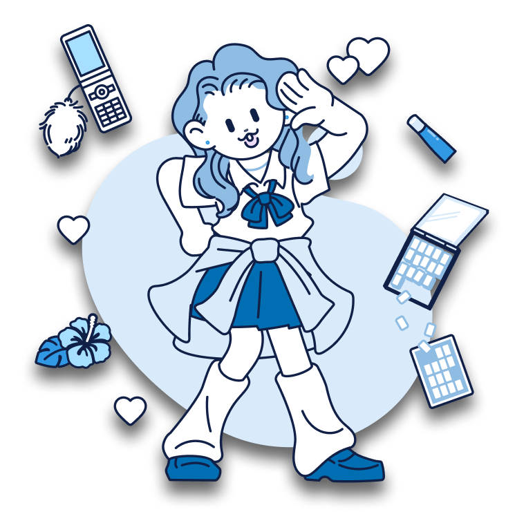 平成ギャル X型